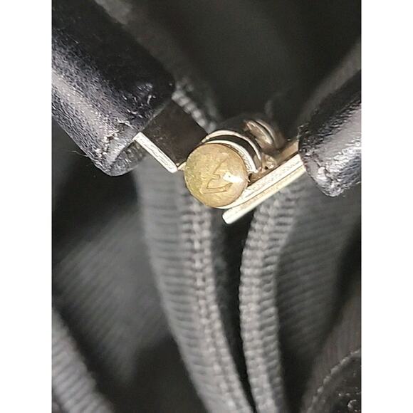 JUDITH LEIBER 80s Vtg ShoulderBag Leather Patchwork Brown Black Gold Accent RARE - Picture 14 of 16